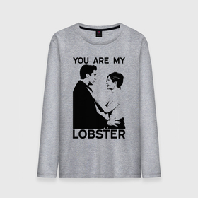 Мужской лонгслив хлопок с принтом You are My Lobster. в Белгороде, 100% хлопок |  | Тематика изображения на принте: chandler | friends | joe | joseph | lobster | monica | phoebe | pivot | rachel | ross | дженнифер | джо | джозеф | друзья | моника | росс | рэйчел | сериал friends | сериал друзья | фиби | чендлер