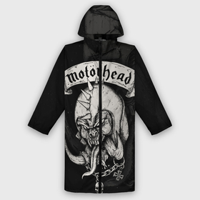 Мужской дождевик 3D с принтом Motorhead ,  |  | motorhead | группы | лемми килмистер | метал | музыка | рок | хард рок | хеви метал