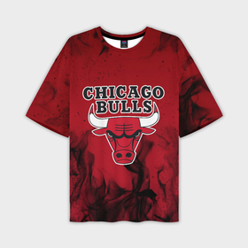 Мужская футболка oversize 3D с принтом Chicago bulls Чикаго буллс ,  |  | 23 | bright | bulls | chicago bulls | fire | flame | heat | jordan | light | logo | michael jordan | nba | paris saint germain | psg | red | sport | wildfire | быки | джордан | искры | лого | майкл джордан | огненный | огонь | пламя | пожар