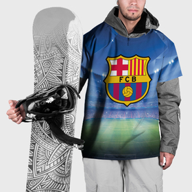 Накидка на куртку 3D с принтом FC Barcelona в Кировске, 100% полиэстер |  | barcelona | spain | барселона | испания