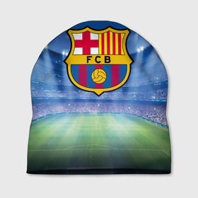 Шапка 3D с принтом FC Barcelona в Кировске, 100% полиэстер | универсальный размер, печать по всей поверхности изделия | barcelona | spain | барселона | испания