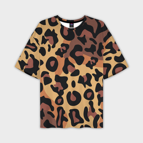 Мужская футболка oversize 3D с принтом Кошачий окрас в Белгороде,  |  | Тематика изображения на принте: гепард | животные | камуфляж | кошки | окрас | пантера | природа | раскрас | тигр