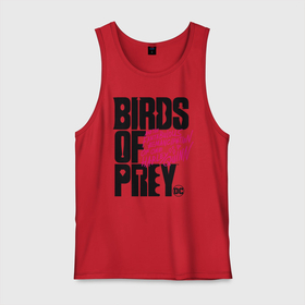 Мужская майка хлопок с принтом Birds of Prey logo в Белгороде, 100% хлопок |  | birds of prey | harley quinn | марго робби | потрясающая история харли квин | харли квин | хищные птицы