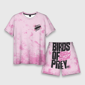 Мужской костюм с шортами 3D с принтом Birds of Prey ,  |  | birds of prey | harley quinn | лого | логотип | потрясающая история харли квин | харли квин | хищные птицы