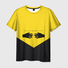 Мужская футболка 3D с принтом RSB в Петрозаводске, 100% полиэфир | прямой крой, круглый вырез горловины, длина до линии бедер | birds of prey | harley quinn | потрясающая история харли квин | харли квин | хищные птицы