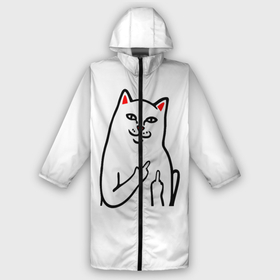 Мужской дождевик 3D с принтом Meme Cat в Белгороде,  |  | Тематика изображения на принте: animal | cat | meme | животное | кот | кошка | мем | прикол | юмор