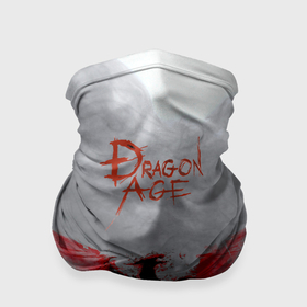 Бандана-труба 3D с принтом Dragon Age в Петрозаводске, 100% полиэстер, ткань с особыми свойствами — Activecool | плотность 150‒180 г/м2; хорошо тянется, но сохраняет форму | dragon age | дракон | дрегон эйдж | игра | серый страж