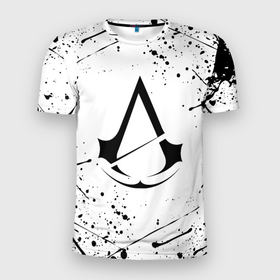 Мужская футболка 3D Slim с принтом Assassin s Creed ассасин Крид в Кировске, 100% полиэстер с улучшенными характеристиками | приталенный силуэт, круглая горловина, широкие плечи, сужается к линии бедра | slayer | асасин | ассасин крид | ассассин | тамплиеры