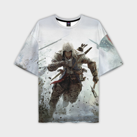 Мужская футболка oversize 3D с принтом Assassin s Creed в Санкт-Петербурге,  |  | slayer | асасин | ассасин крид | ассассин | тамплиеры