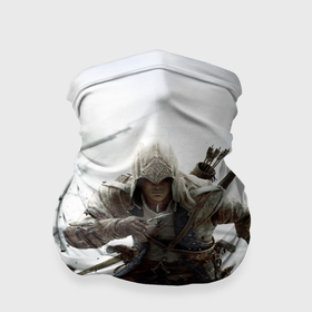 Бандана-труба 3D с принтом Assassin s Creed в Кировске, 100% полиэстер, ткань с особыми свойствами — Activecool | плотность 150‒180 г/м2; хорошо тянется, но сохраняет форму | slayer | асасин | ассасин крид | ассассин | тамплиеры