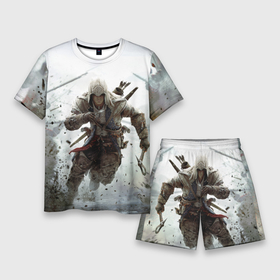 Мужской костюм с шортами 3D с принтом Assassin s Creed в Кировске,  |  | slayer | асасин | ассасин крид | ассассин | тамплиеры