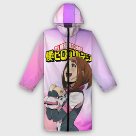 Дождевик унисекс 3D с принтом MY HERO ACADEMIA в Ханты-Майнсийске,  |  | all might | bakugou | boku no hero academia | heroes | katsuki | my hero academia | plus ultra | всемогущий | моя геройская академия | плюс ультра | урарака