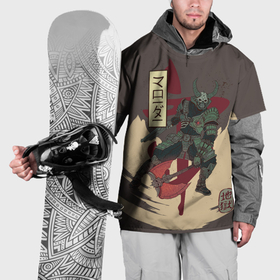 Накидка на куртку 3D с принтом Marauder в Тюмени, 100% полиэстер |  | doom | doom 2016 | doom 2020 | doom eternal | doomguy | marauder | дум | дум 2020 | дум вечен | дум етернал | дум этернал | думгай