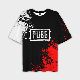 Мужская футболка oversize 3D с принтом PUBG ПУБГ ,  |  | battle royal | playerunknowns battlegrounds | pubg | пабг | пубг