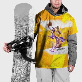Накидка на куртку 3D с принтом Kobe Bryant jump в Новосибирске, 100% полиэстер |  | Тематика изображения на принте: angeles | bryant | kobe | lakers | los | nba | баскетбольный | клуб