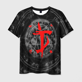 Мужская футболка 3D с принтом Doom eternal Дум в Курске, 100% полиэфир | прямой крой, круглый вырез горловины, длина до линии бедер | doom | doom eternal | дум