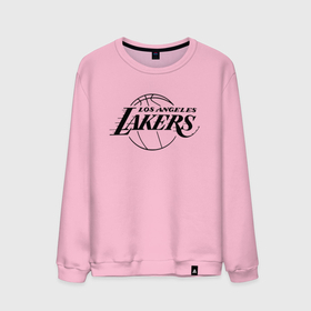 Мужской свитшот хлопок с принтом LA Lakers black logo в Тюмени, 100% хлопок |  | america | basketball | kobe bryant | la | la lakers | lakers | los angeles lakers | nba | usa | баскетбол | кобе брайант | лос анджелес лейкерс | нба | сша