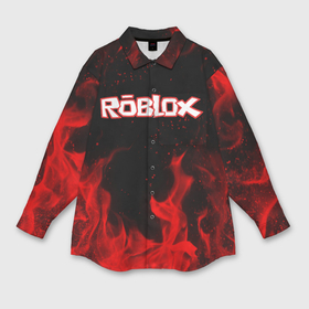 Мужская рубашка oversize 3D с принтом Roblox Роблокс в Тюмени,  |  | Тематика изображения на принте: game | gamer | logo | minecraft | roblox | simulator | игра | конструктор | лого | майнкрафт | симулятор | строительство | фигура