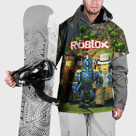 Накидка на куртку 3D с принтом Roblox Роблокс в Кировске, 100% полиэстер |  | game | gamer | logo | minecraft | roblox | simulator | игра | конструктор | лого | майнкрафт | симулятор | строительство | фигура