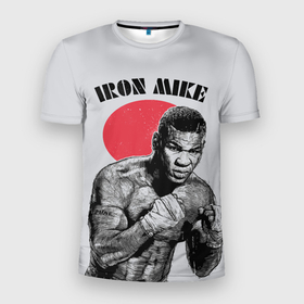 Мужская футболка 3D спортивная с принтом Iron Mike , 100% полиэстер с улучшенными характеристиками | приталенный силуэт, круглая горловина, широкие плечи, сужается к линии бедра | iron mike | iron mike tyson | mike tyson | бокс | железный майк | майк тайсон | таисон | тайсон