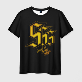 Мужская футболка 3D с принтом SSS Rank в Тюмени, 100% полиэфир | прямой крой, круглый вырез горловины, длина до линии бедер | Тематика изображения на принте: devil may cry