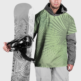 Накидка на куртку 3D с принтом В джунгли в Екатеринбурге, 100% полиэстер |  | арт | джунгли | лес | леса | пальма | пальмы | папоротник