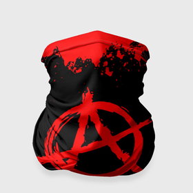 Бандана-труба 3D с принтом Анархия anarchy в Новосибирске, 100% полиэстер, ткань с особыми свойствами — Activecool | плотность 150‒180 г/м2; хорошо тянется, но сохраняет форму | anarchy | riot | rock | анархия | бунт | знаки | музыка | панки | рок | символ