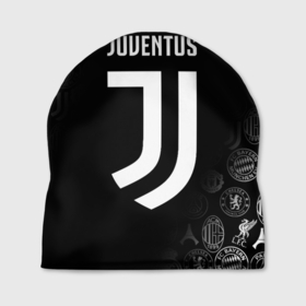 Шапка 3D с принтом Juventus logo pattern , 100% полиэстер | универсальный размер, печать по всей поверхности изделия | cr7 | fc juventus | football | juve | juventus | ronaldo | sport | роналдо | спорт | футбол | ювентус