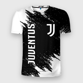 Мужская футболка 3D Slim с принтом Juventus в Петрозаводске, 100% полиэстер с улучшенными характеристиками | приталенный силуэт, круглая горловина, широкие плечи, сужается к линии бедра | Тематика изображения на принте: cr7 | fc juventus | football | juve | juventus | ronaldo | sport | роналдо | спорт | футбол | ювентус
