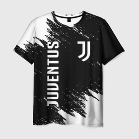 Мужская футболка 3D с принтом Juventus в Тюмени, 100% полиэфир | прямой крой, круглый вырез горловины, длина до линии бедер | Тематика изображения на принте: cr7 | fc juventus | football | juve | juventus | ronaldo | sport | роналдо | спорт | футбол | ювентус