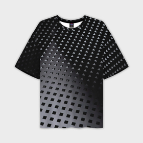 Мужская футболка oversize 3D с принтом Текстура в Петрозаводске,  |  | abstract | carbon | geometry | texture | абстракция | броня | геометрия | карбон | стальная броня | текстура