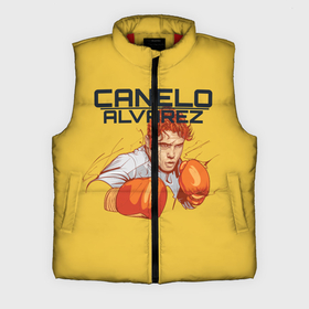Мужской жилет утепленный 3D с принтом Canelo Alvarez в городе Новоалтайск,  |  | 