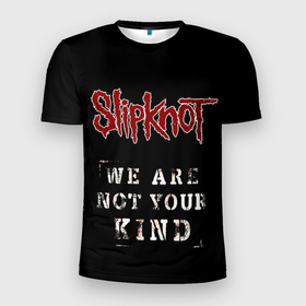 Мужская футболка 3D Slim с принтом Slipknot wanyk в Белгороде, 100% полиэстер с улучшенными характеристиками | приталенный силуэт, круглая горловина, широкие плечи, сужается к линии бедра | music | rock | slipknot | рок | слипнот