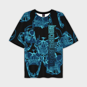Мужская футболка oversize 3D с принтом Iron Maiden в Тюмени,  |  | 80s | hardrock | heavy | iron | maiden | metal | pop | steve harris | the final frontier | uk | айрон | группа | железная дева | метал | мэйден | хеви