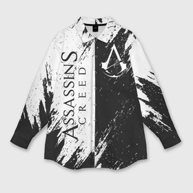 Мужская рубашка oversize 3D с принтом Assassins Creed ,  |  | Тематика изображения на принте: slayer | асасин | ассасин крид | ассассин | тамплиеры