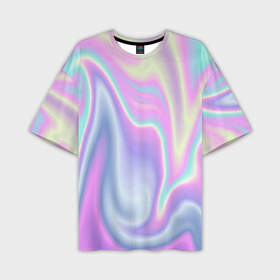 Мужская футболка oversize 3D с принтом Vaporwave ,  |  | Тематика изображения на принте: abstraction | vaporwave | абстракция | узор