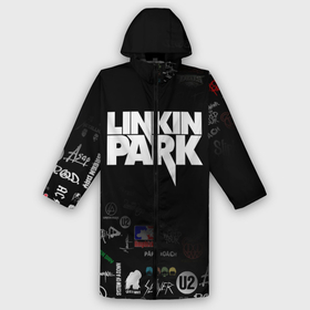 Мужской дождевик 3D с принтом Linkin Park Линкин Парк в Новосибирске,  |  | chester bennington | linkin park | mike shinoda | альтернативный метал | альтернативный рок | линкин парк | майк шинода | ню метал | поп музыка | поп рок | рэп метал | рэп рок | электроник рок