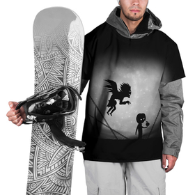 Накидка на куртку 3D с принтом DEATH NOTE в Курске, 100% полиэстер |  | Тематика изображения на принте: anime | death note | manga | ryuk | аниме | герой | манга | риюк