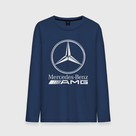 Мужской лонгслив хлопок с принтом Mercedes Benz AMG Мерседес АМГ в Курске, 100% хлопок |  | amg | auto | carbon | mercedes | sport | авто | автомобиль | автомобильные | амг | бренд | карбон | марка | машины | мерседес | спорт