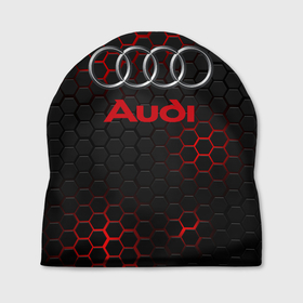 Шапка 3D с принтом Audi Ауди в Белгороде, 100% полиэстер | универсальный размер, печать по всей поверхности изделия | Тематика изображения на принте: audi | auto | sport | авто | автомобиль | автомобильные | ауди | бренд | марка | машины | спорт
