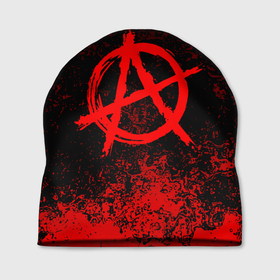 Шапка 3D с принтом Анархия anarchy в Курске, 100% полиэстер | универсальный размер, печать по всей поверхности изделия | anarchy | riot | rock | анархия | бунт | знаки | музыка | панки | рок | символ