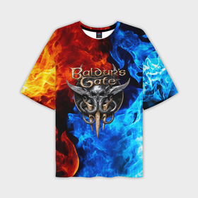 Мужская футболка oversize 3D с принтом Baldur s gate III в Тюмени,  |  | baldur s | baldur s gate | baldur s gate 3 | demons | knights | monsters | балдур | демоны | игры | монстры | рыцари