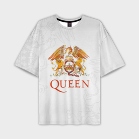 Мужская футболка oversize 3D с принтом Queen ,  |  | Тематика изображения на принте: freddie mercury | paul | queen | quen | богемская рапсодия | брайан мэй | глэм | группа | джон дикон | квин | королева | куин | меркури | меркьюри | музыкант | мэркури | певец | песня | поп | роджер тейлор | рок
