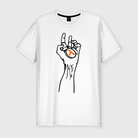 Мужская футболка хлопок Slim с принтом Half life forever в Петрозаводске, 92% хлопок, 8% лайкра | приталенный силуэт, круглый вырез ворота, длина до линии бедра, короткий рукав | 