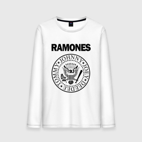 Мужской лонгслив хлопок с принтом Ramones Рамонес в Екатеринбурге, 100% хлопок |  | america | ramones | rock | usa | америка | джонни рамон | джоуи рамон | ди ди рамон | клем бурк | кристофер уорд | марки рамон | рамоунз | ричи рамон | рок | сша | томми рамон