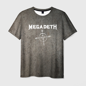 Мужская футболка 3D с принтом Megadeth Мегадеф , 100% полиэфир | прямой крой, круглый вырез горловины, длина до линии бедер | Тематика изображения на принте: dave mustaine | megadeth | music | rock | дирк вербурен | дэвид эллефсон | дэйв мастейн | кико лоурейро | мегадеф | музыка | рок | трэш метал | хард рок | хеви метал