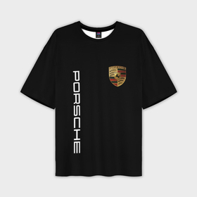 Мужская футболка oversize 3D с принтом Porsche Порше в Санкт-Петербурге,  |  | Тематика изображения на принте: auto | porsche | sport | авто | автомобиль | автомобильные | бренд | марка | машины | порше | спорт
