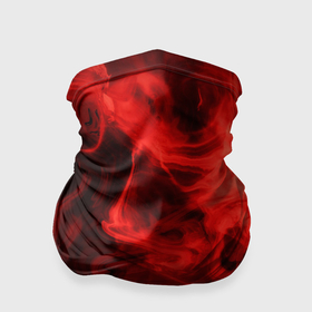 Бандана-труба 3D с принтом Красный дым в Санкт-Петербурге, 100% полиэстер, ткань с особыми свойствами — Activecool | плотность 150‒180 г/м2; хорошо тянется, но сохраняет форму | дым | красный дым | накал | огонь | смешение красок | текстуры