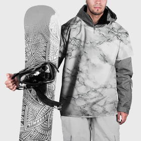 Накидка на куртку 3D с принтом Мрамор , 100% полиэстер |  | камень | мрамор | прикольные картинки | текстура | фон