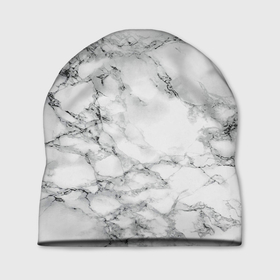 Шапка 3D с принтом Мрамор в Тюмени, 100% полиэстер | универсальный размер, печать по всей поверхности изделия | камень | мрамор | прикольные картинки | текстура | фон